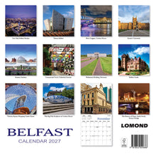 Load image into Gallery viewer, Belfast 2027 Calendar Wall Planner Organiser Titanic Queen's University
