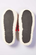 Load image into Gallery viewer, Men's Classic Slippers Flannel Red Tartan Royal Stewart Lambswool Slip On Irish Gift