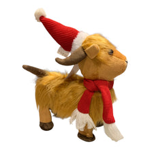 Load image into Gallery viewer, Highland Cow Singing Dancing Christmas Stuffed Animal Funny Jingle Bells Gift