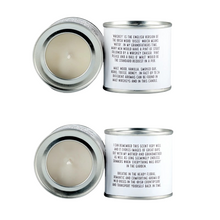 Load image into Gallery viewer, Candles Set of 2 Irish Malt Whiskey and Wild Rose Scents