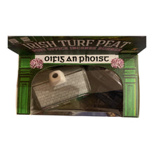 Load image into Gallery viewer, Irish Turf Peat Incense Ceramic Post Office An Post Burner Set St Patrick's Gift