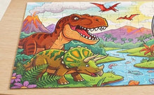 Load image into Gallery viewer, Jurassic Journey Jigsaw Puzzle Art 100 Pieces Animals Children Kids Christmas