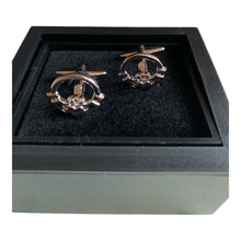 Load image into Gallery viewer, Mens Cufflinks Irish Claddagh Pewter Saint Patrick's Ireland Icon Gift
