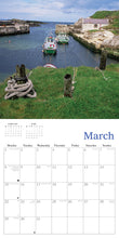 Load image into Gallery viewer, Northern Ireland Coastlines 2027 Calendar Wall Planner Organiser Carrickfergus Castle