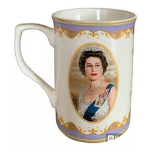 Load image into Gallery viewer, Her Majesty Queen Elizabeth II Commemorative Mug Fine Bone China UK Royalty Gift