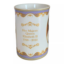 Load image into Gallery viewer, Her Majesty Queen Elizabeth II Commemorative Mug Fine Bone China UK Royalty Gift