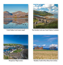 Load image into Gallery viewer, Scottish Coastlines 2027 Calendar Wall Planner Organiser Glencoe Moray