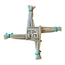 Load image into Gallery viewer, Saint Brigid's Cross Woven Rushes Straw Religious Catholic Small Irish Gift