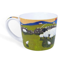 Load image into Gallery viewer, Time To Put Ewe'r Feet Up New Bone China Mug Thomas Joseph Coffee Tea Sheep Mug