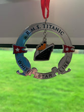 Load image into Gallery viewer, Titanic 1912 Christmas Hanging Decoration Tree Ornament