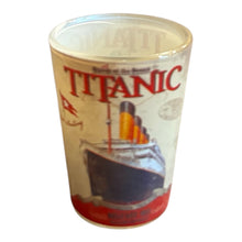 Load image into Gallery viewer, Shot Glasses Small Vintage Collection Souvenir Titanic Poster Design Pack of 3