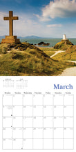 Load image into Gallery viewer, Wales 2027 Calendar Wall Planner Organiser Puffin Skomer Island Castell Conwy