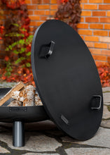 Load image into Gallery viewer, Bali Fire Bowl and Lid Natural Steel Cook King Handmade in EU