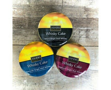 Load image into Gallery viewer, Asher's Scottish Malt Whisky Cakes Pack of 3 Highland Island Speyside Award Winning