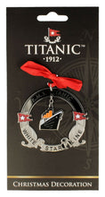 Load image into Gallery viewer, Titanic 1912 Christmas Hanging Decoration Tree Ornament