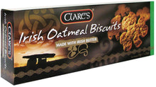 Load image into Gallery viewer, Clare's Irish Oatmeal Biscuits and Shortbread Shamrock Shape 135g x 2 packs