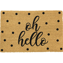 Load image into Gallery viewer, Oh Hello Dotty Doormat