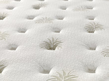 Load image into Gallery viewer, 3ft Mattress Single Pocket Sprung Pillow Top AGI Serenity Aloe Vera Boxed
