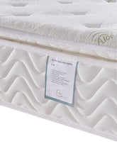 Load image into Gallery viewer, 3ft Mattress Single Pocket Sprung Pillow Top AGI Serenity Aloe Vera Boxed
