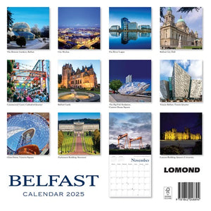 Belfast Calendar 2025 Organiser Hanging Wall Planner Titanic Christmas Gift
