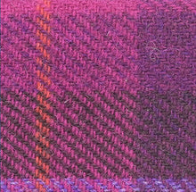 Load image into Gallery viewer, Gemma Cross Body Bag Harris Tweed Check Zipped Pockets Assorted Colors
