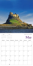 Load image into Gallery viewer, Castles of England Calendar 2025 Organiser Wall Planner Christmas Gift
