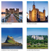 Load image into Gallery viewer, Castles of England Calendar 2025 Organiser Wall Planner Christmas Gift
