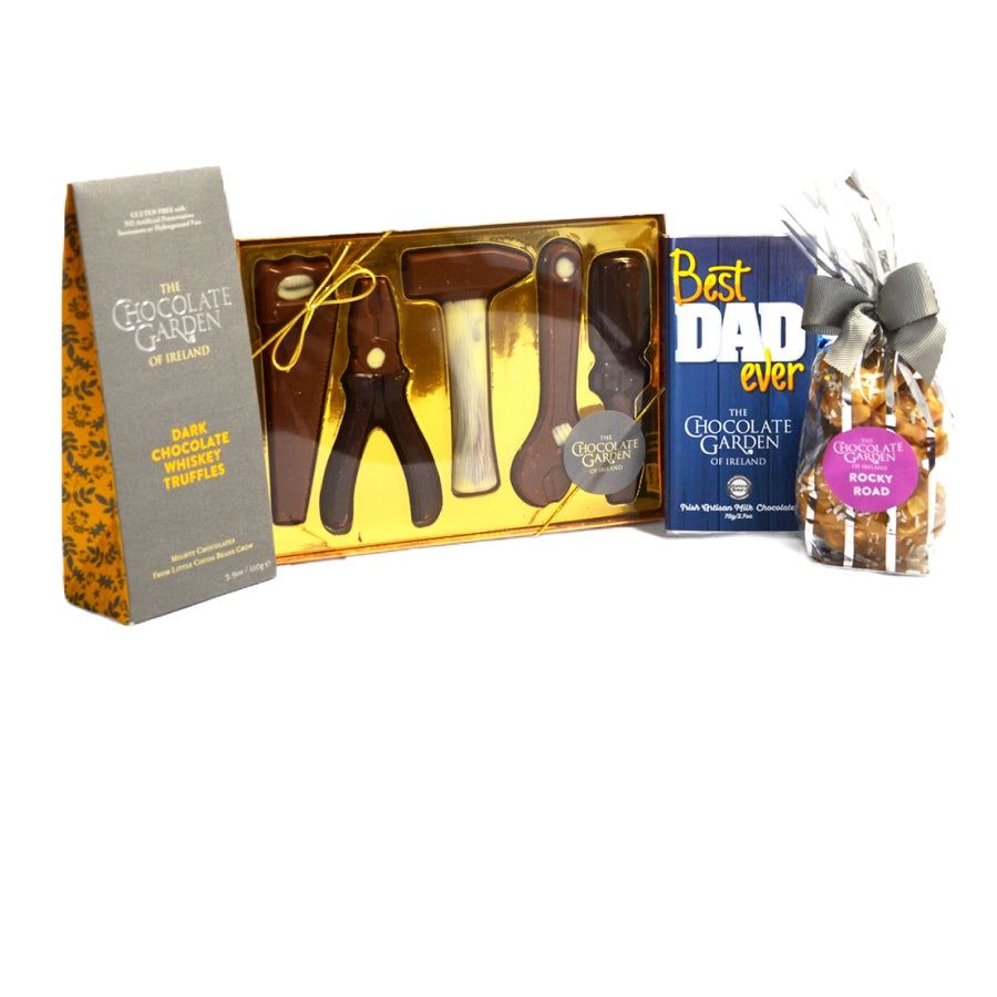 D.I.Y. Dad Chocolate Hamper Tool Set Irish Made Christmas Father's Day Gift