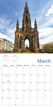 Load image into Gallery viewer, Edinburgh 2027 Calendar Wall Planner Organiser Holyrood House
