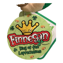 Load image into Gallery viewer, Irish Finnegan Leprechaun Soft Toy 25cm Shamrock Saint Patrick's Day Gift
