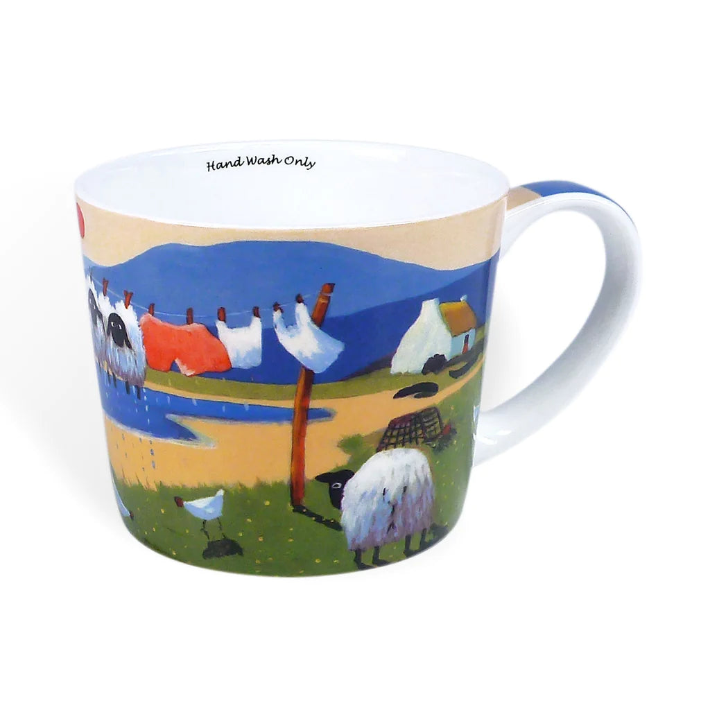 Hand Wash Only New Bone China Mug