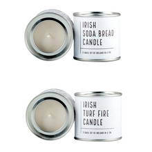 Load image into Gallery viewer, Candles Set of 2 Irish Soda Bread and Turf Fire
