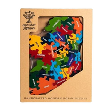 Load image into Gallery viewer, Map of Ireland Jigsaw Puzzle Wooden 32 Counties Children Kids All Ages Gift
