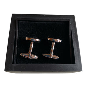 Mens Cufflinks Irish Celtic Knot Enamel Metal Saint Patrick's Gift
