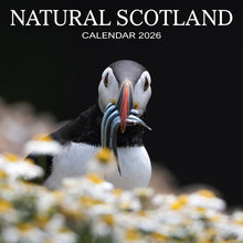 Load image into Gallery viewer, Natural Scotland 2026 Calendar Wall Planner Organiser Scottish Wildlife Christmas Gift
