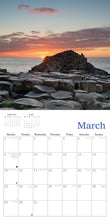 Load image into Gallery viewer, Northern Ireland 2027 Calendar Wall Planner Organiser Giant's Causeway
