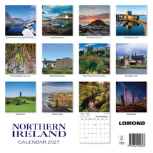 Load image into Gallery viewer, Northern Ireland 2027 Calendar Wall Planner Organiser Giant's Causeway
