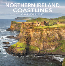 Load image into Gallery viewer, Northern Ireland Coastlines 2027 Calendar Wall Planner Organiser Carrickfergus Castle
