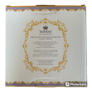 Her Majesty Queen Elizabeth II Commemorative Plate 15cm Fine Bone China UK Royalty Gift