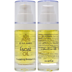 Ri Na Mara Nourishing Renewing Natural Botanical Extracts Facial Oil 30ml