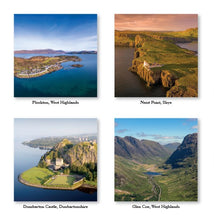 Load image into Gallery viewer, Scotland From The Air 2027 Calendar Wall Planner Organiser Eilean Donan Castle
