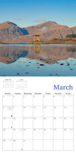 Load image into Gallery viewer, Scottish Coastlines 2027 Calendar Wall Planner Organiser Glencoe Moray
