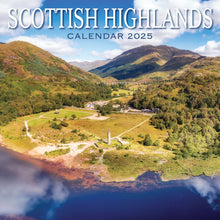 Load image into Gallery viewer, Scottish Highlands Calendar 2025 Wall Planner Organiser Christmas Gift
