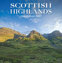 Load image into Gallery viewer, Scottish Highlands 2027 Calendar Wall Planner Organiser Inverness Castle
