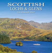 Load image into Gallery viewer, Scottish Lochs and Glens 2027 Calendar Wall Planner Organiser Loch Etive
