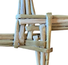 Load image into Gallery viewer, Saint Brigid's Cross Woven Rushes Straw Religious Catholic Small Irish Gift
