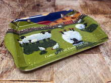 Load image into Gallery viewer, Time To Put Ewe&#39;r Feet Up Coaster Mug Scatter Tray Tea Towel Thomas Joseph
