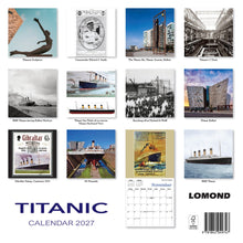 Load image into Gallery viewer, Titanic 2027 Calendar Wall Planner Organiser Belfast Harbour

