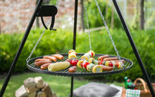 Load image into Gallery viewer, Viking Fire Bowl Tripod Outdoor Grill Set Cook King Handmade in EU
