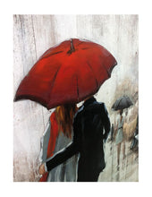 Load image into Gallery viewer, 3D Metal Picture Wall Art Walk In The Park Romantic Scene 80 x 80cm Gift

